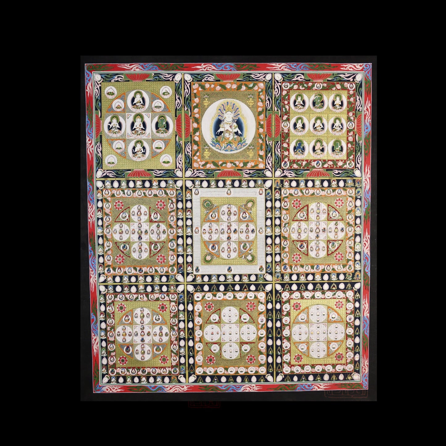 Ryūkai Mandala 両界曼荼羅