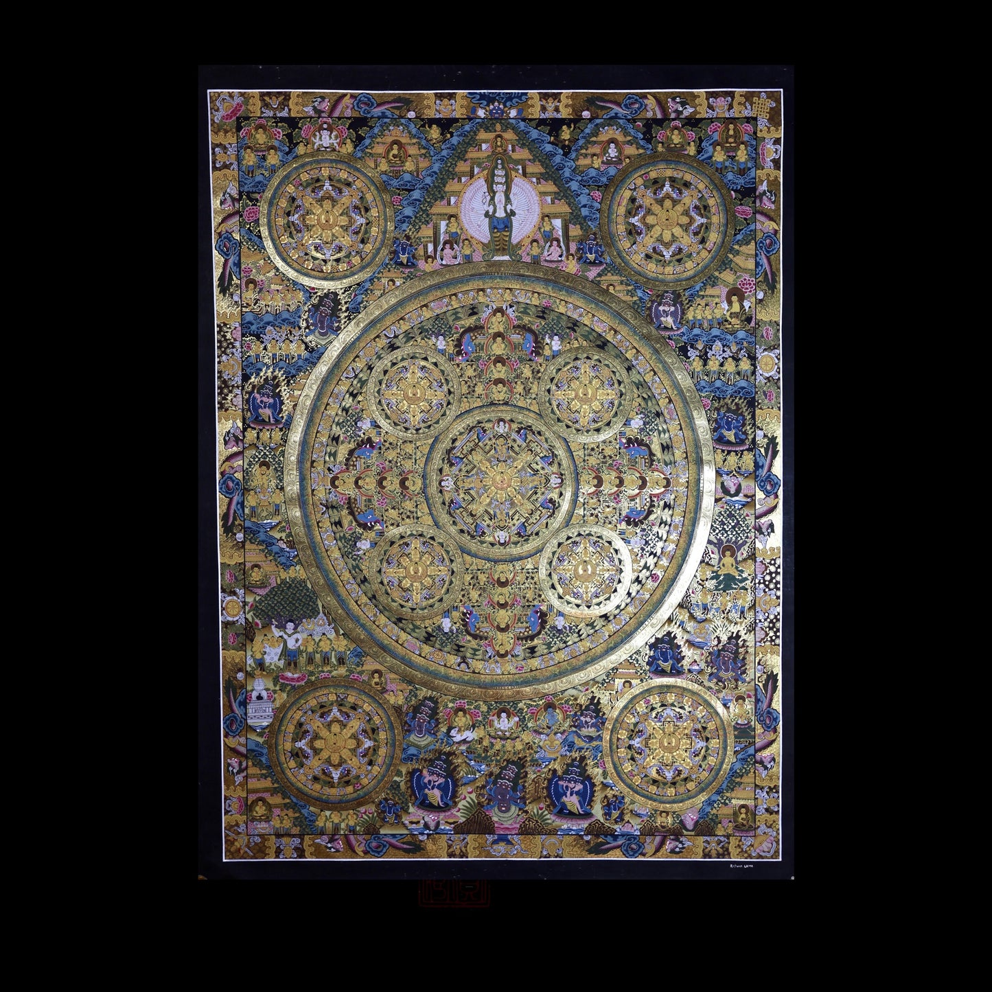 Buddhas of the Ten Directions Mandala 十方佛曼荼羅