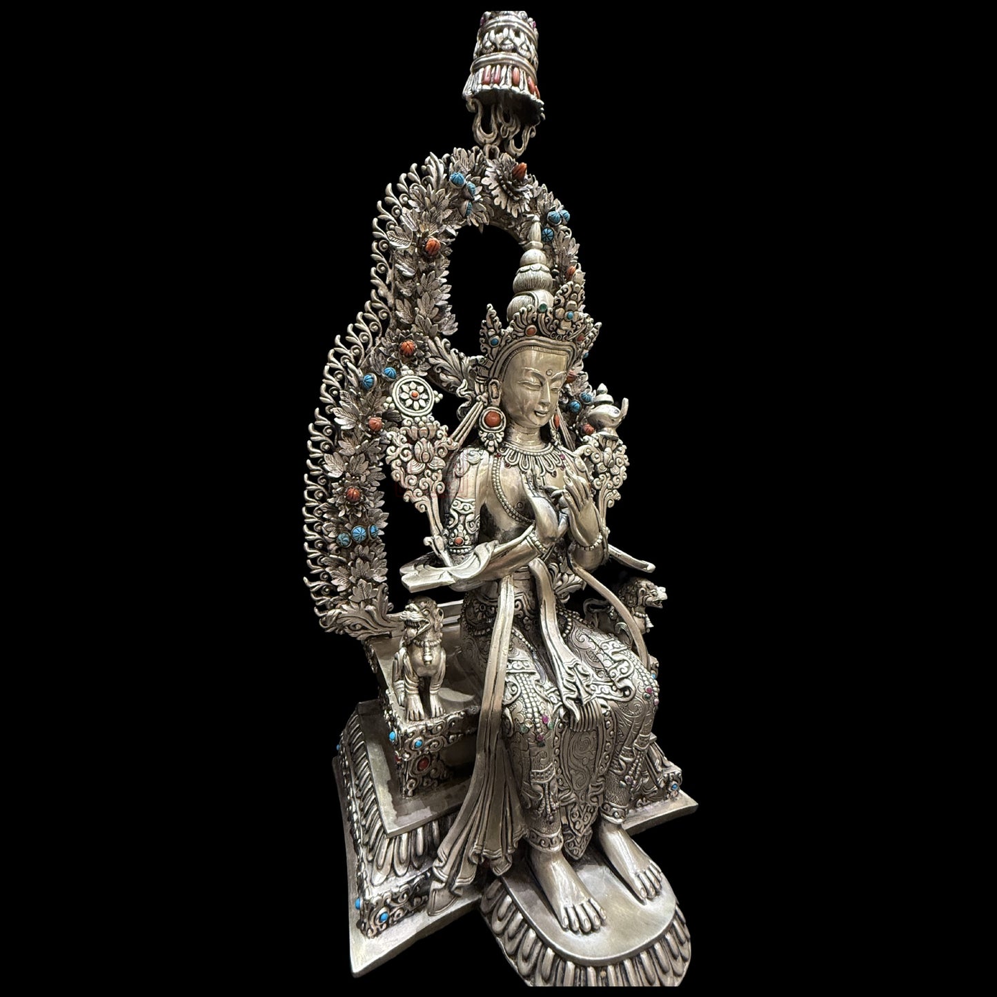 Silver Maitreya 純銀彌勒佛