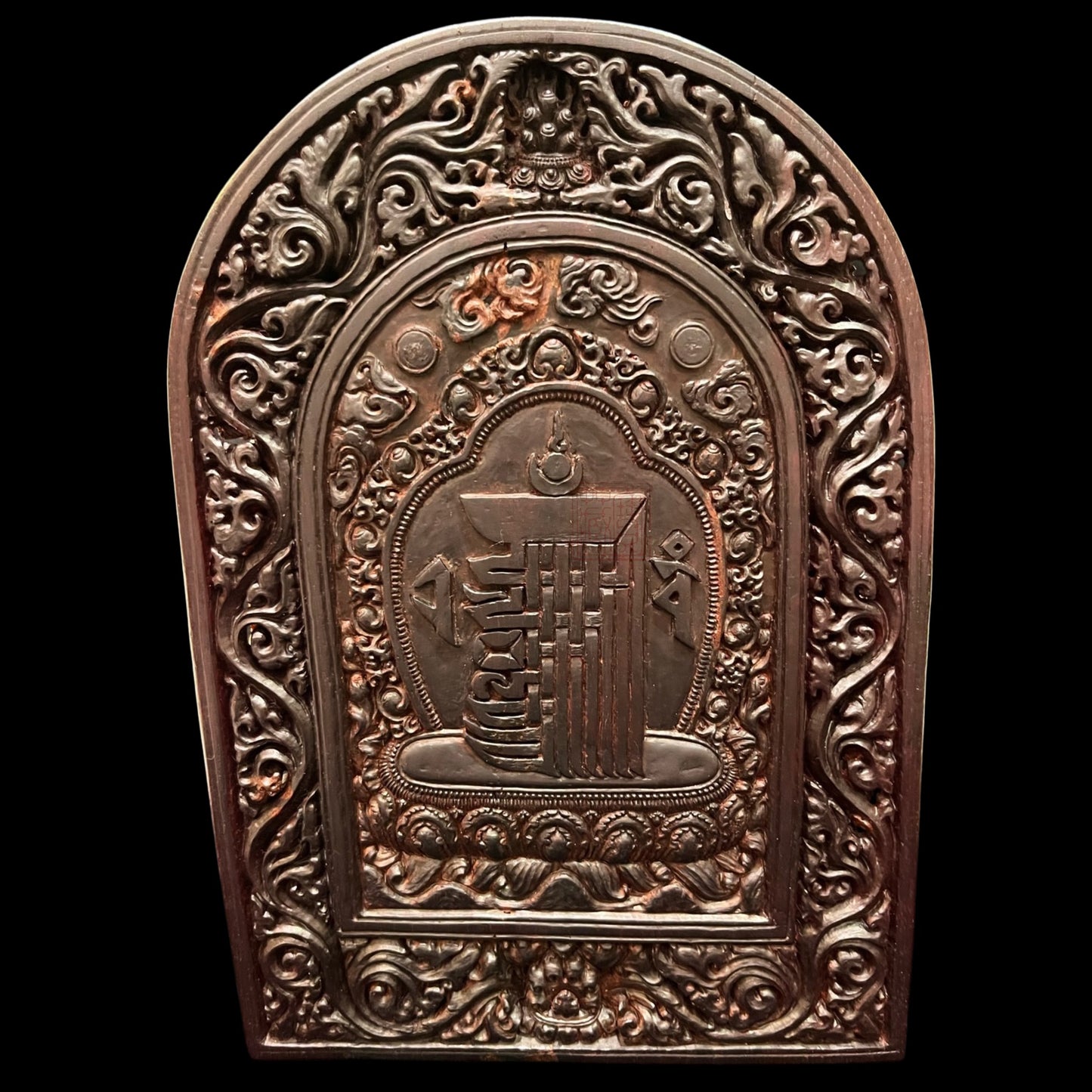 紅サンダルウッドとコーラル グル・リンポチェ 紅珊瑚紅檀香木蓮花生大師