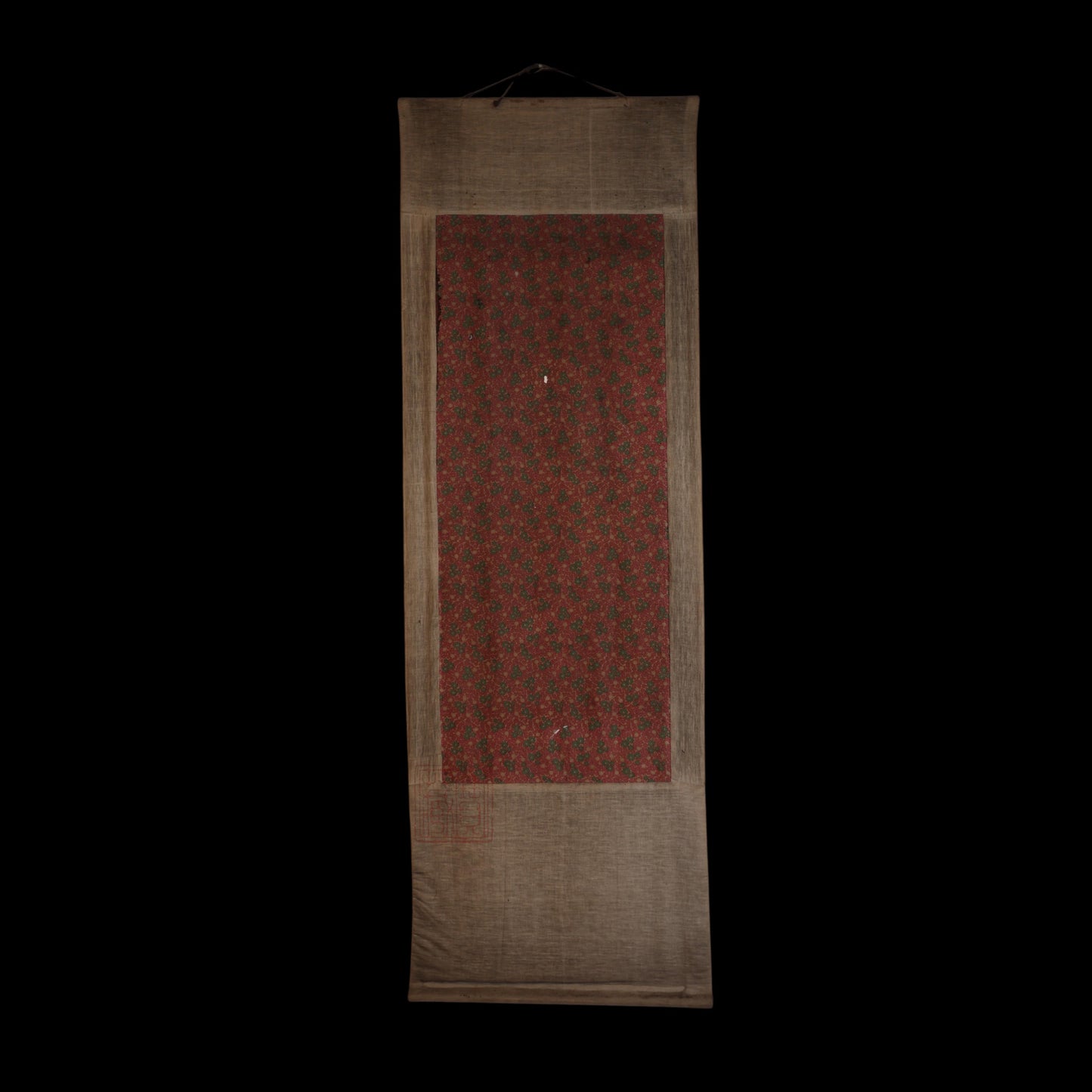 Qing Dynasty Qianlong Period Guanxiu 10th Luohan Rubbing 清乾隆年間《十六羅漢應真像拓片》之第十羅漢半託迦尊者