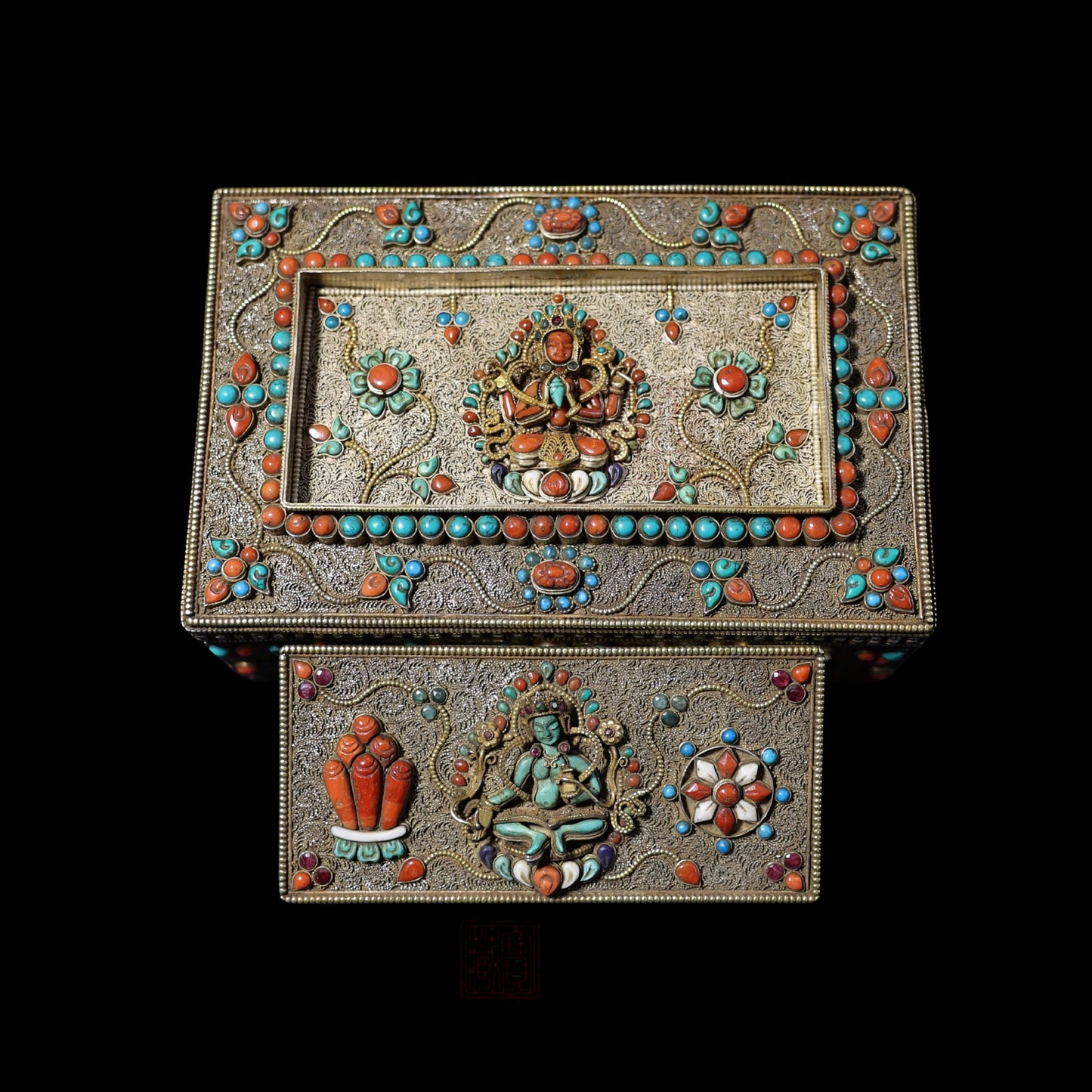 Tibetan Style Jewellery Box 藏式首飾盒