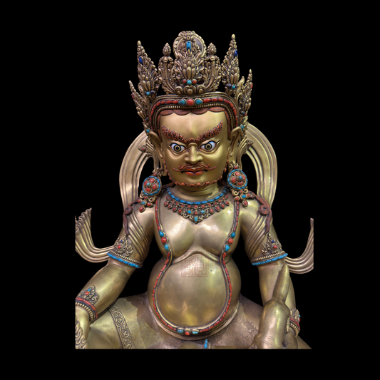 Copper Gold Gild Zambhala 銅鎏金黃財神