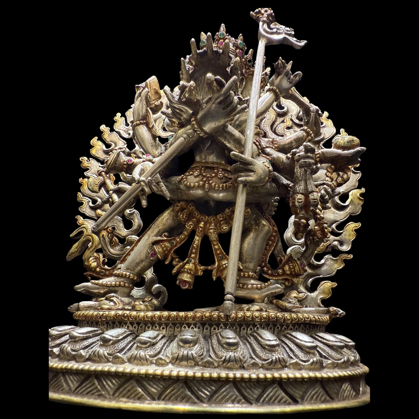 Silver Chakrasamvara 純銀勝樂金剛