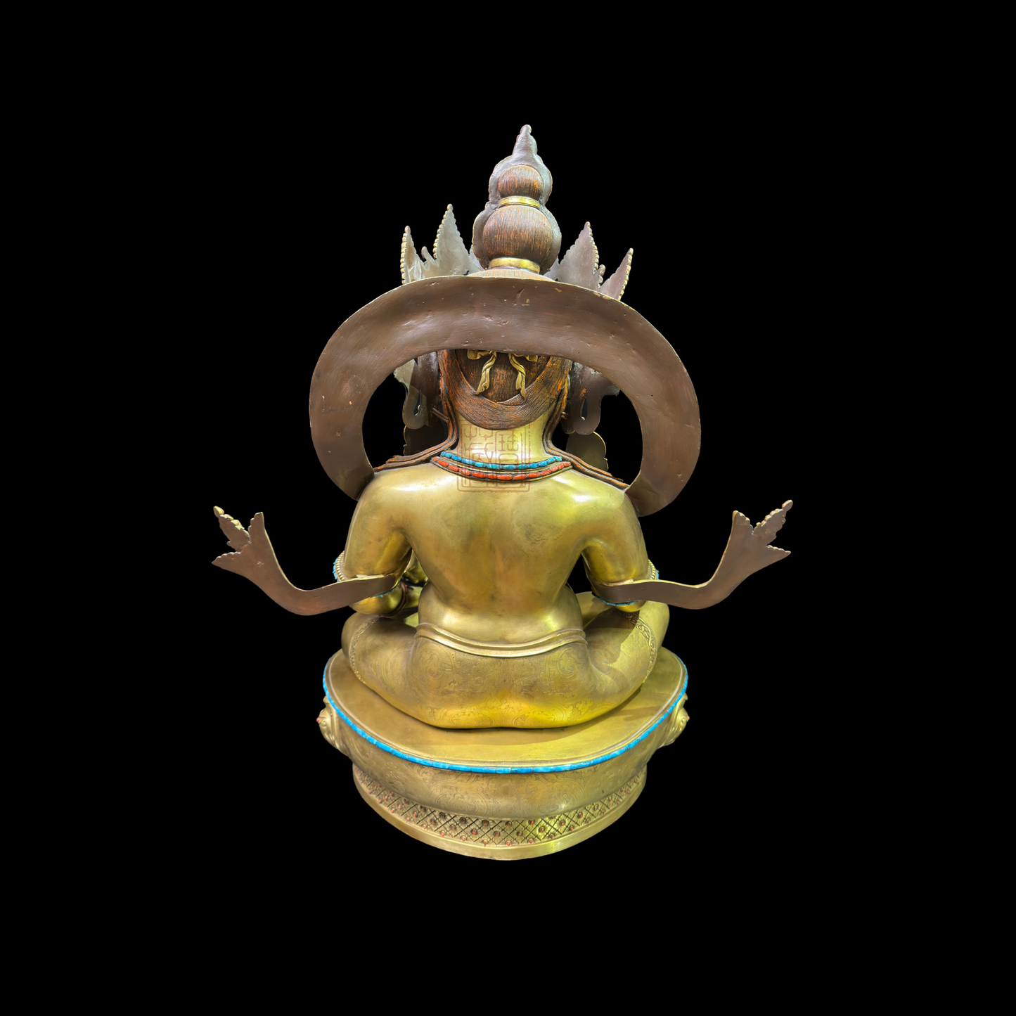 Copper Gold Gild Zambhala 銅鎏金黃財神