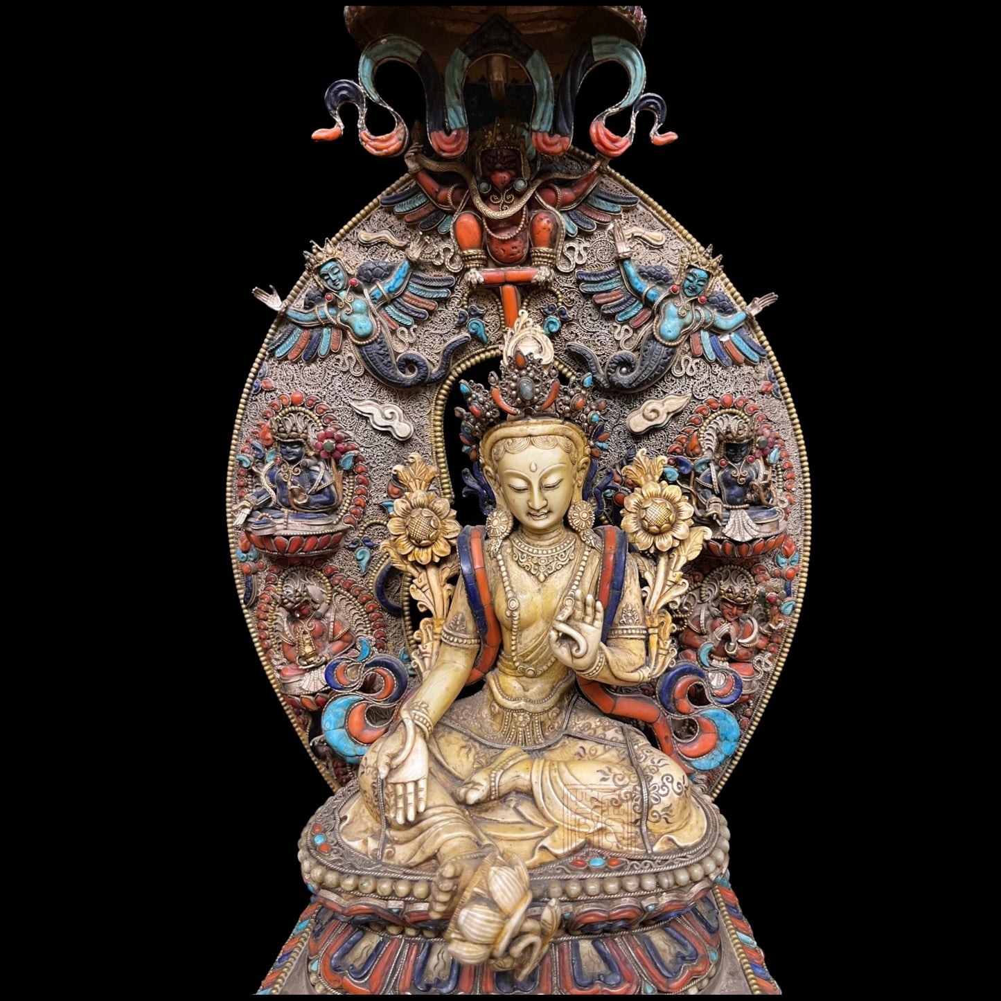 Ivory Green Tara 半世紀象牙綠度母