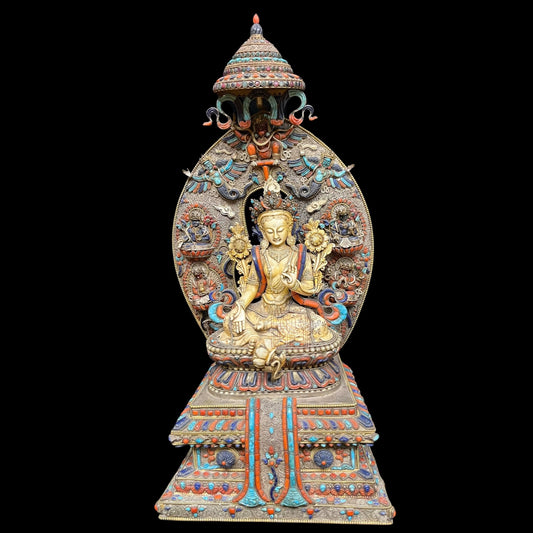 Ivory Green Tara 半世紀象牙綠度母