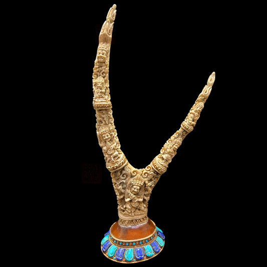 Deer Horn Mahakala 鹿角大黑天護法