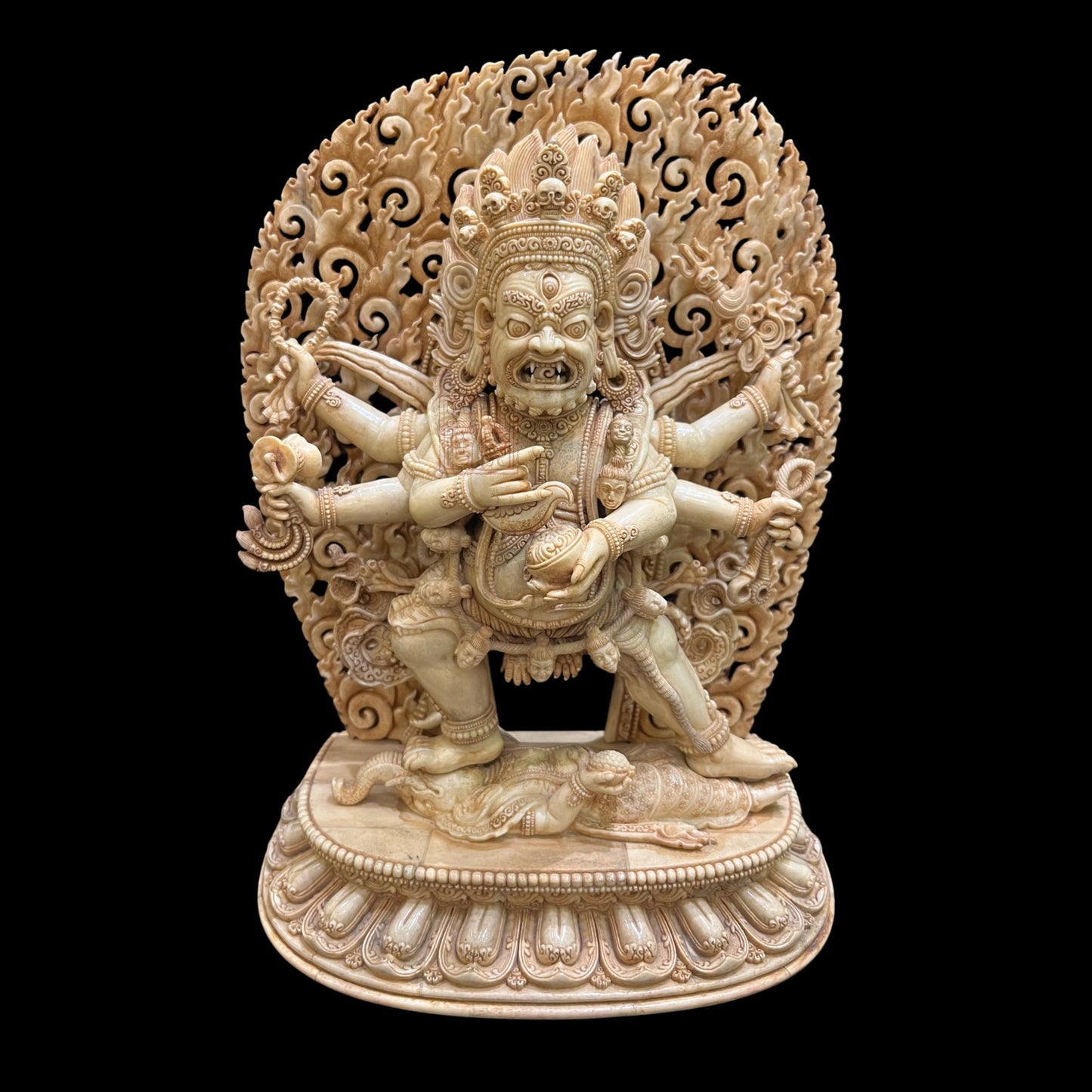 Deer Horn 6-Armed Mahakala 鹿角六臂大黑天